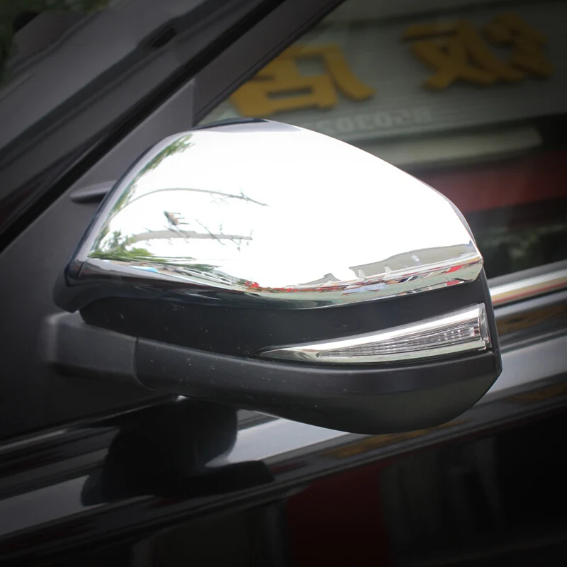 For Toyota RAV4 RAV 4 2014 2015 2016 2017 2018 ABS Chrome Car rearview mirror Cover Trim Sticker Car Accessories styling 2PCS