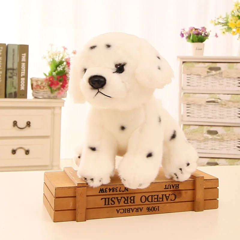 cute plush sitting dog toy high quality spot dog doll gift about 20cm