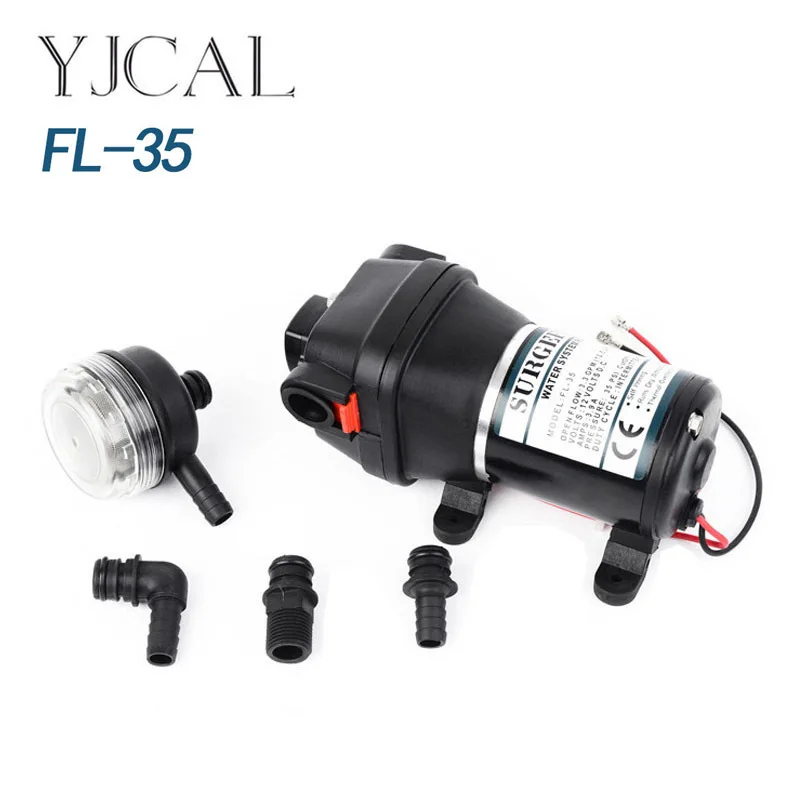 FL-35 12V 24V DC Electric Diaphragm Self Priming Shower Shower Pump Suction Pump