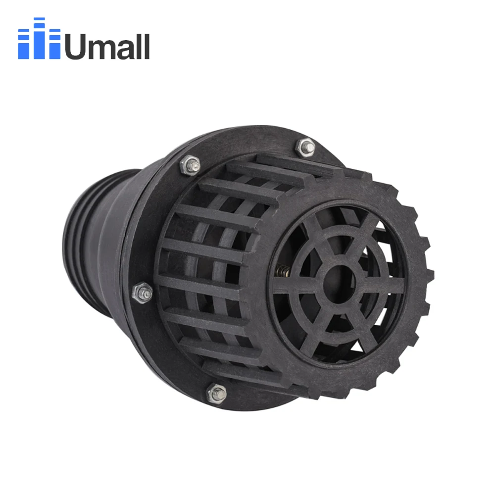 1/1.5/2/2.5/3/3.5/4 inches Fluid Machine White Black External Dia Water Beige Jet Pump Female Connecting PVC Foot Bottom Valve