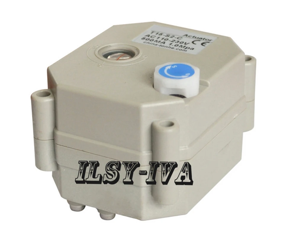 DC12V,DC24V electric valve actuator for valve,with 2Nm, indicator type and signal feedback