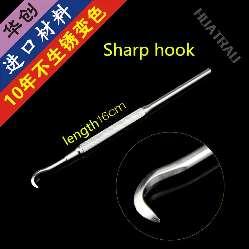 

Orthopaedic instruments Medical sharp hook bone screw head removal tool Cleaning hook with nail hole scavenger for removal screw