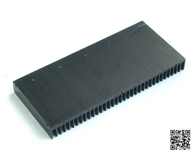 

1 шт. алюминиевый радиатор E для усилителя мощности DIY 246 мм * 121 мм * 25 мм