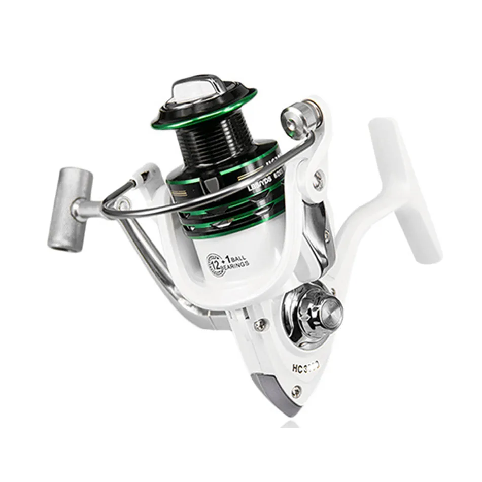 HC-3000 One-way Gapless All-metal Fishing Reel Long-distance Sandpiper Sea Bream Spinning Wheel Cross-border