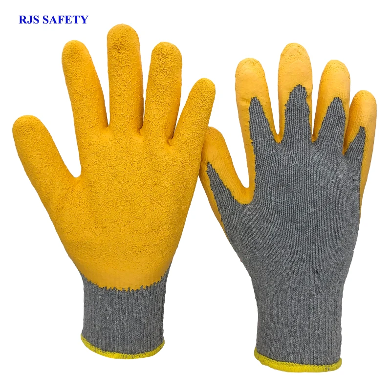 RJS SAFETY Working Gloves Latex Anti-Cutting Gloves Latex Protection Wear Safety Workers Garden Gloves Drive Gloves outdoor2012