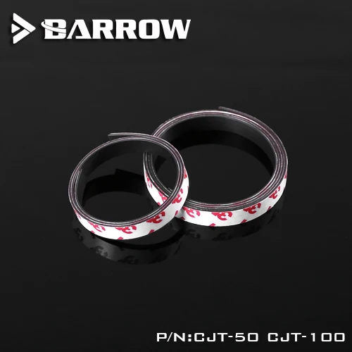 Barrow CJT-100 / CJT-50 single-sided magnetic strip for lights strip, easy to install and move, DIY decorative iron chassis