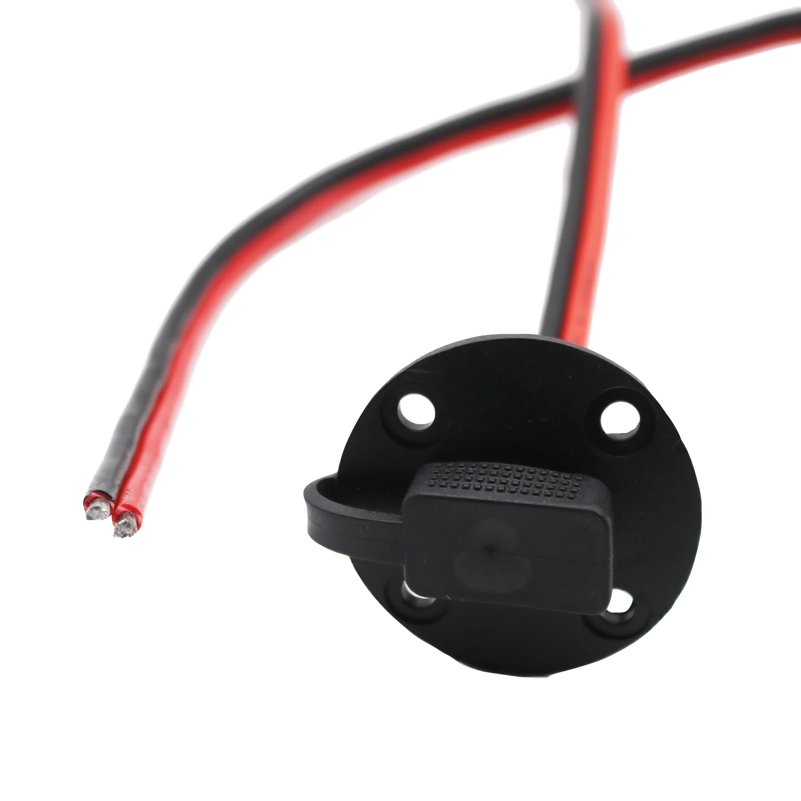 Harness Wasserdichte Abdeckung SAE Power Verlängerung Kabel 12AWG Kostenlos Solar Batterie Durable Automotive 4 Löcher DIY Low Volt