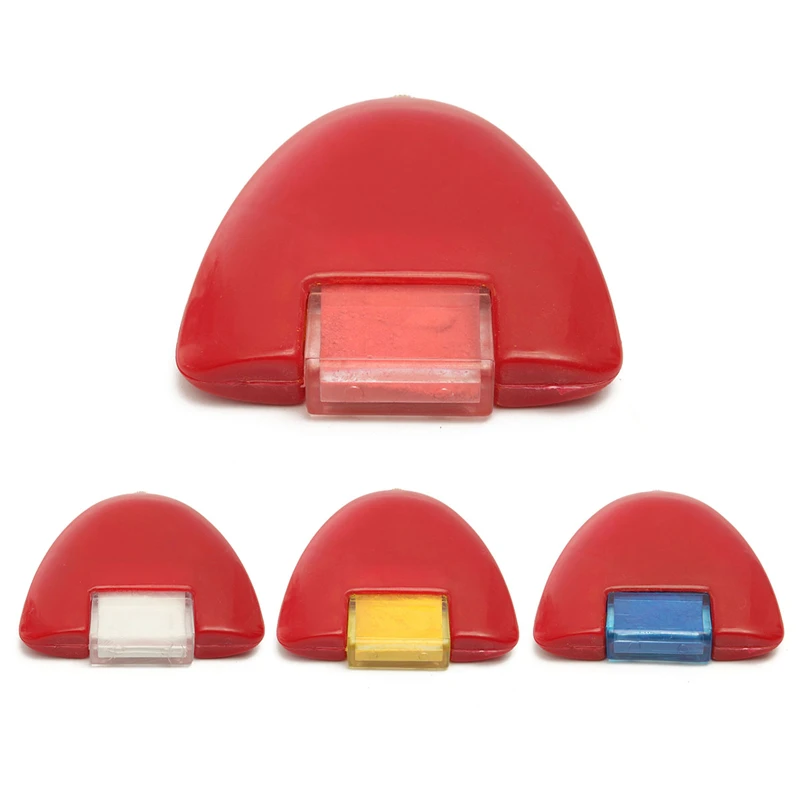 1Pcs 4 Colors DIY Sewing Tool Triangular Chalk Wheel Tailor\'s Chalk Sewing Clothes Markers Accessory Red White Blue Yellow