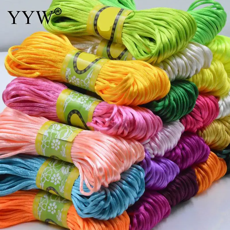 Polyester Cord more colors for choice 2.5mm 20m/Lot Sold By Lot