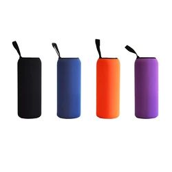 HOSHIZORA Sport Water Bottle Holder Cover Neoprene Insulator Sleeve Bag Case Pouch 20x7cm for 750mL/25oz Single Wall Bottle
