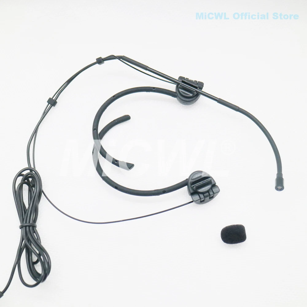 Auriculares de condensador plegables profesionales, micrófono para MiPro TA4F XLR, bloqueo de 4 pines, sin cable, SM98