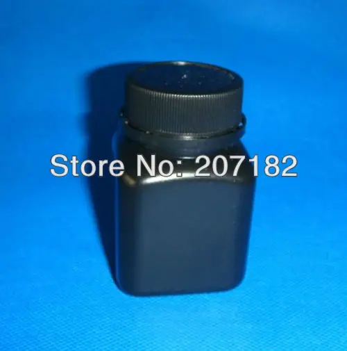 (100pcs/lot) 60ml Black Color Square HDPE Bottle, pills bottle, plastic bottle with scew cap