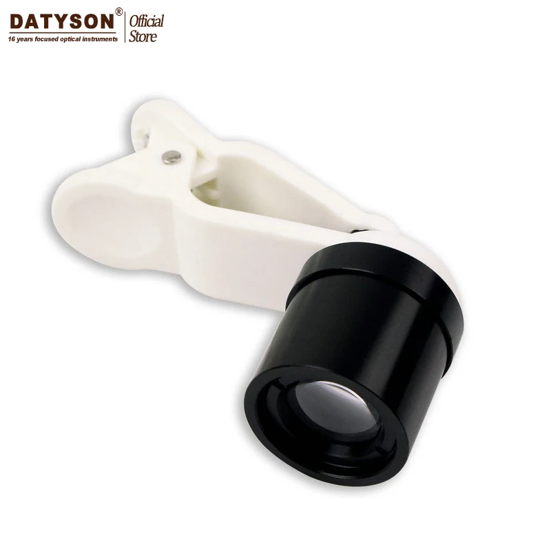 Datyson 0.965 inch Telescope accessories cell Phone Holder Telescope Eyepiece 10mm Camera Lens with Clip for Photography Image