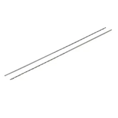 0.9mm di Diametro 100mm di Lunghezza HSS Codolo cilindrico Torsione Punta del trapano Utensile di Foratura 10 pz