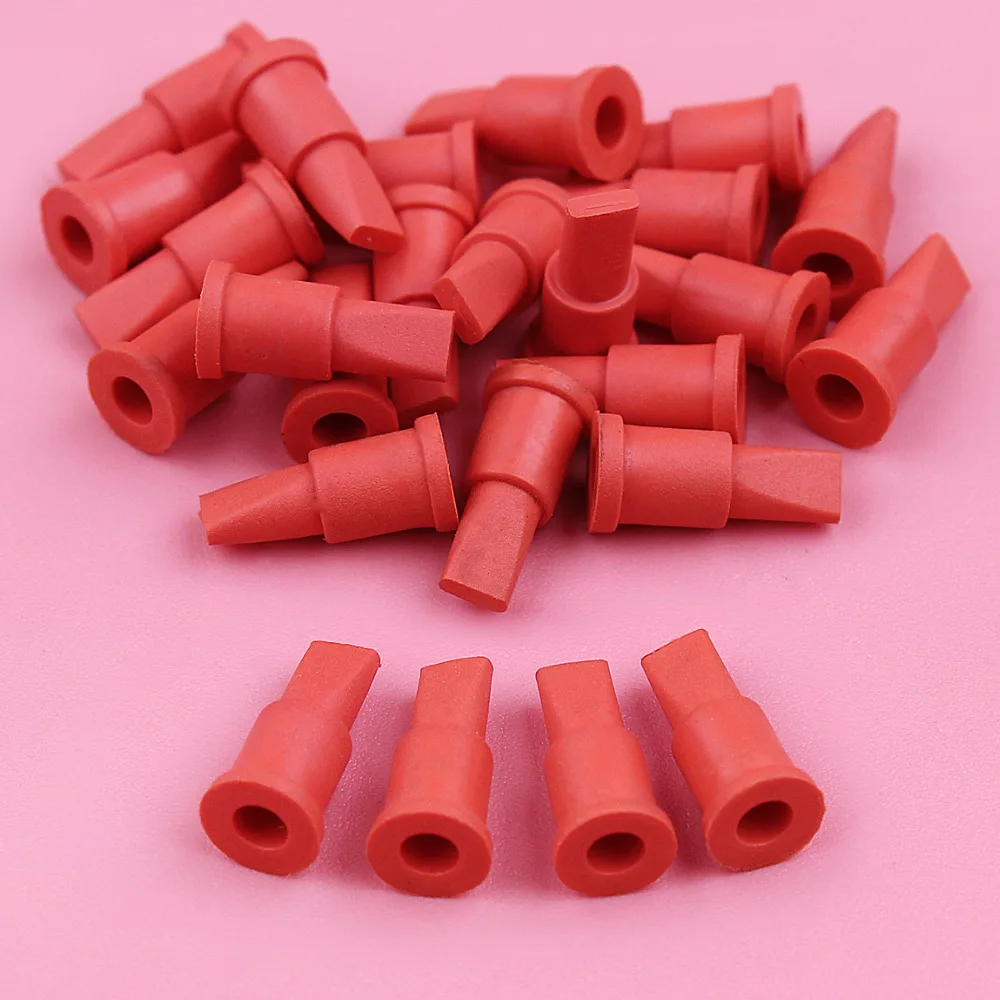 25pcs/lot Fuel Oil Tank Vent Duck Bill For Stihl MS180 MS170 018 017 MS 180 170 Chainsaw Replace Spare Tool Part