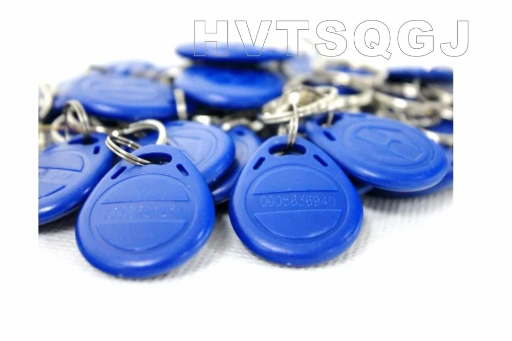 10pcs Free shipping 125KHz RFID Keyfob TK4100 chip for access control