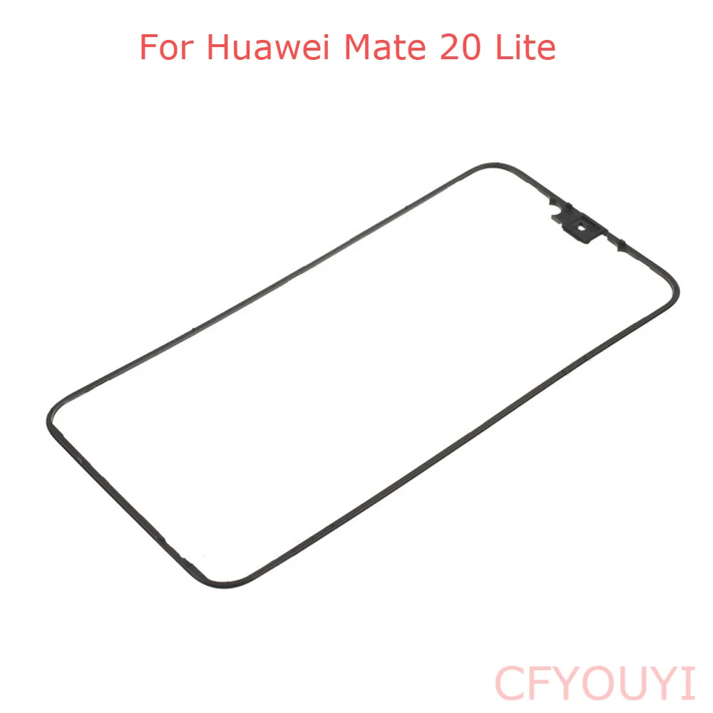 5pcs/lot For Huawei Mate 20 Lite LCD Front Supporting Frame Bezel Repair Part - Black Color