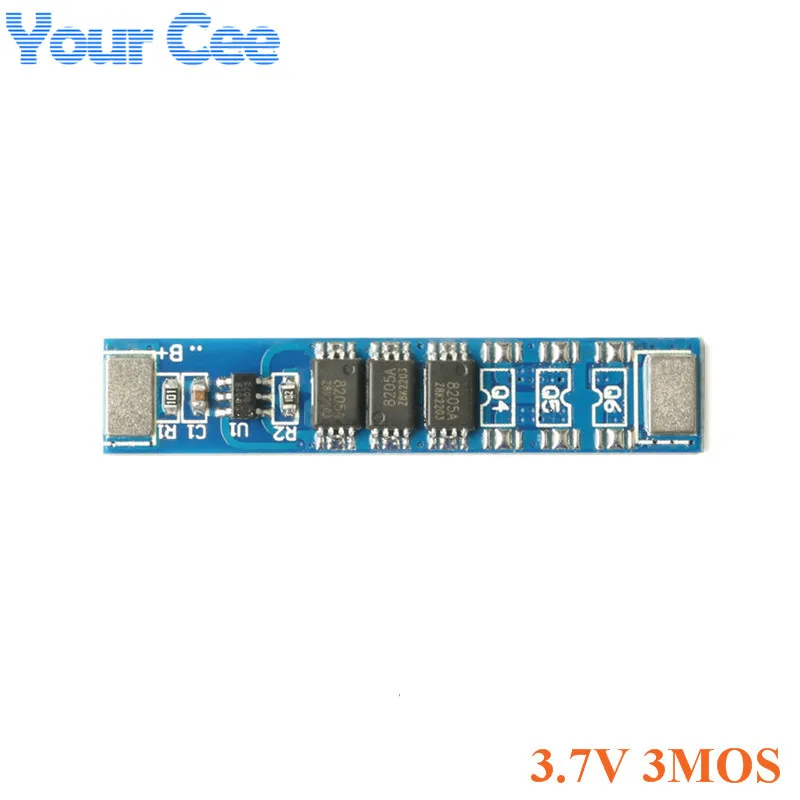 2pcs 1S 3.7V 3MOS 4MOS 6MOS 18650 Lithium Battery Protection Board li-ion PCB PCM BMS Charger Charging Module Diy Electronic