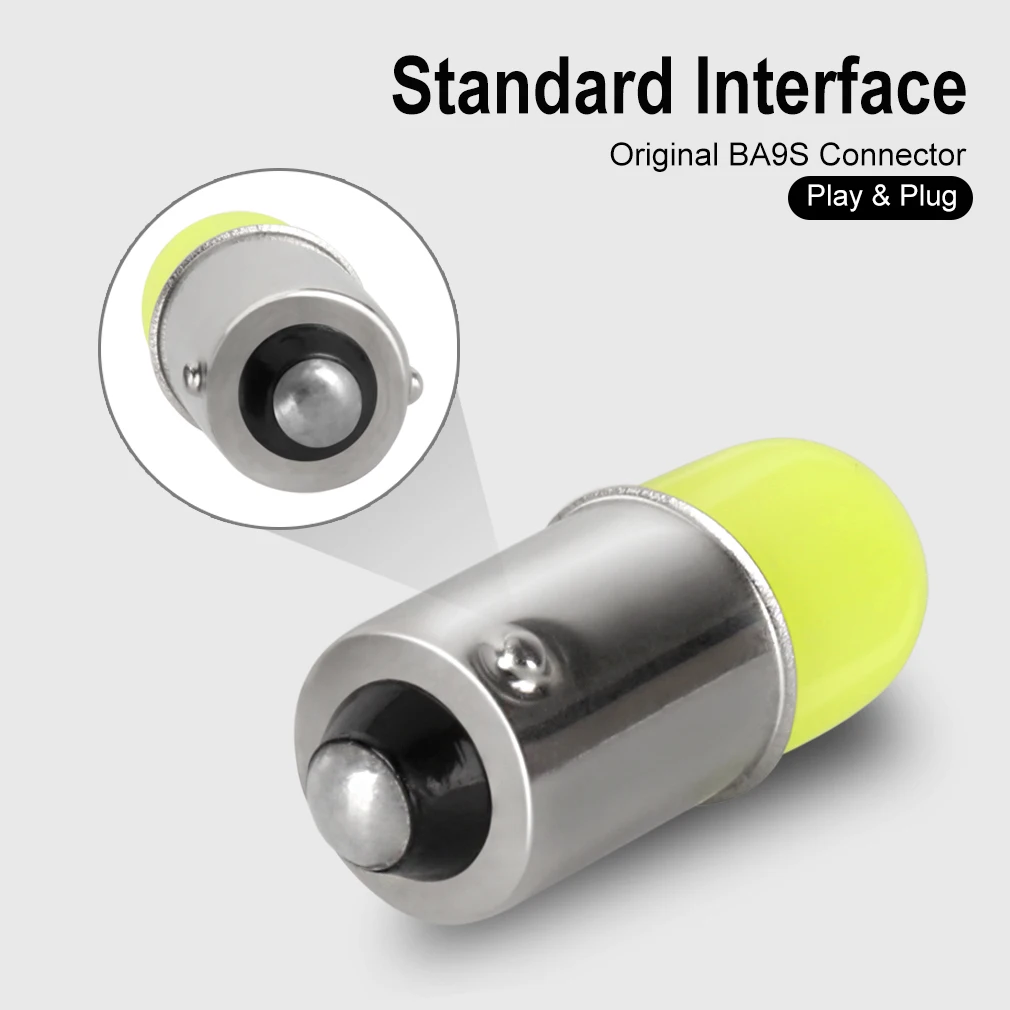 6 قطعة T4W H6W Led BA9S Led لمبة T11 Canbus ثلاثية الأبعاد سيارة الداخلية ضوء السيارات قبة مصباح القراءة باب لوحة ترخيص ضوء 12 فولت الأبيض #3