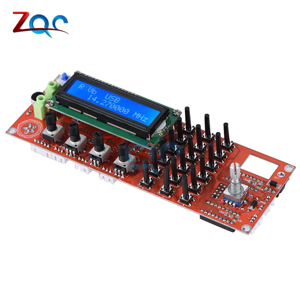 0-55MHz AD9850 DDS Signal Generator Shortwave radio frequency Wave band for HAM Radio Transceiver Module 12V