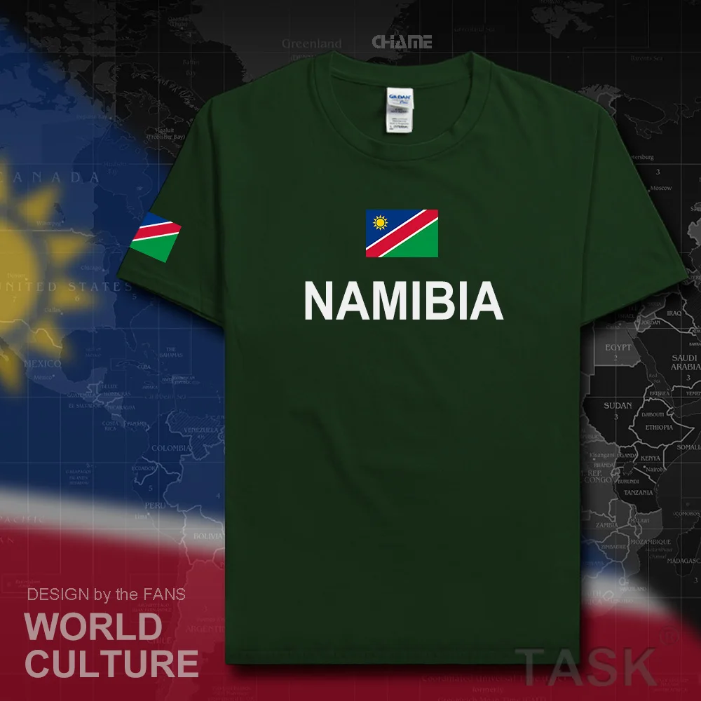 Namibia mens t shirts fashion 2017 jersey nation team 100% cotton t-shirt clothing tees country sporting footballer NAM Namibian