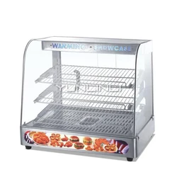 Food Thermal Insulation Showcase Commercial Cooked-food Heat Preservation Cabinet Electric Display Case