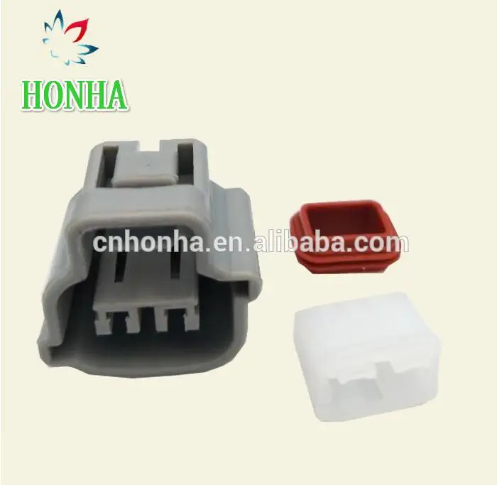 

2 Pin Auto Female Wire Harness Connector With Terminals And Rubber Seals For Sumitomo