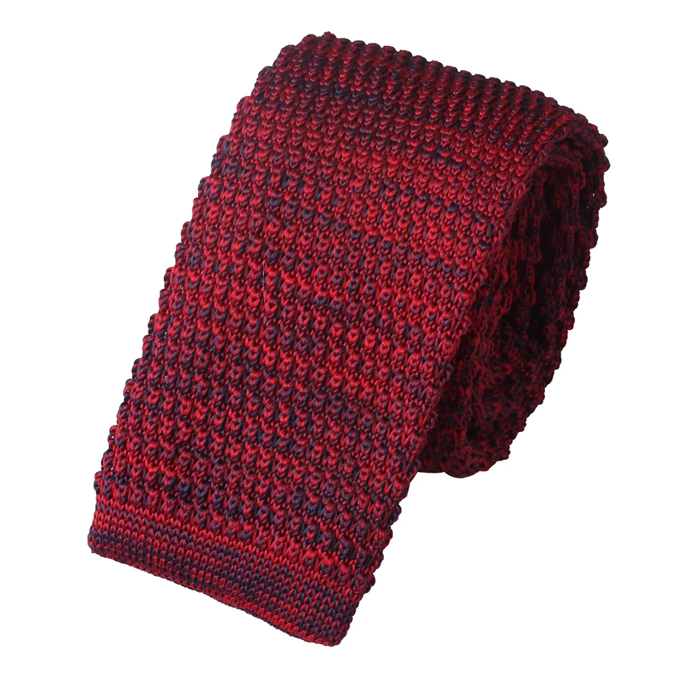 New Knit Ties Casual Narrow Knitted Necktie For Men Business Skinny Mens Neck Tie Cravats Slim Solid Groom Neckties