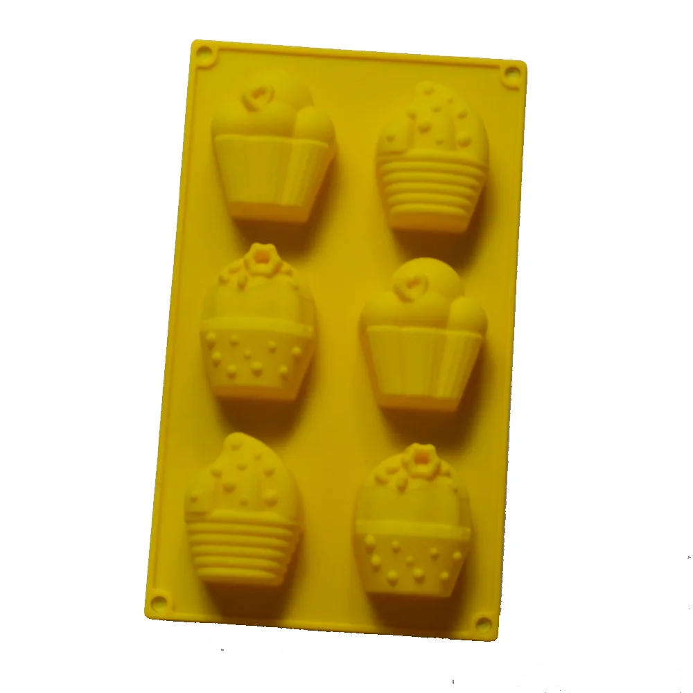

Creative Ice Cream Model 6 In 1 Silicone Cake Mould Chocolate Fondant Kitchen Supplies Tool Mold For Kids Birthday