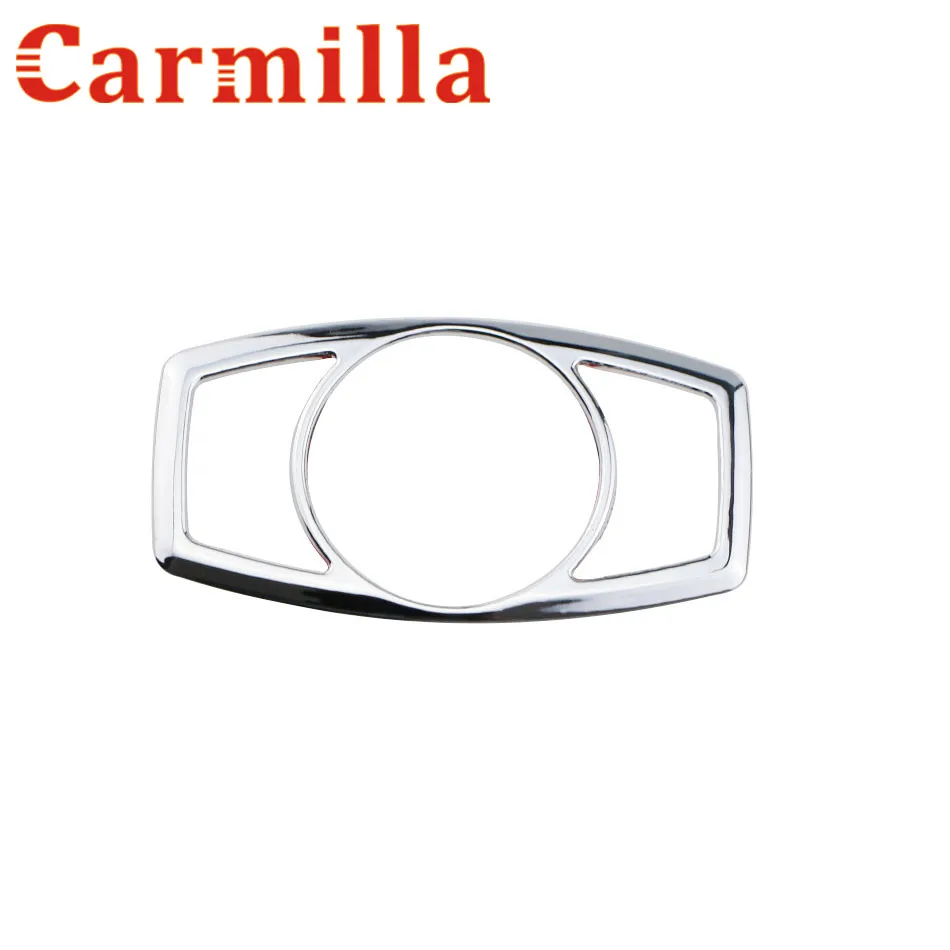 Car ABS Chrome Headlight Switch Sticker Trim for Ford Focus 3 4 Ecosport Edge Mondeo Kuga Escape Explorer Mustang F150 F250 F350