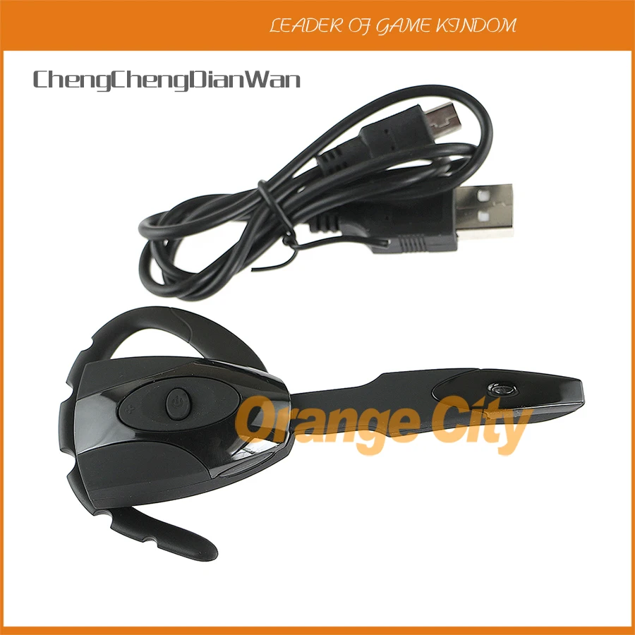 5pcs/lot Rechargeable Bluetooth-compatible Headset Gaming Headphone For PS3 /PC/Mobile phone without package