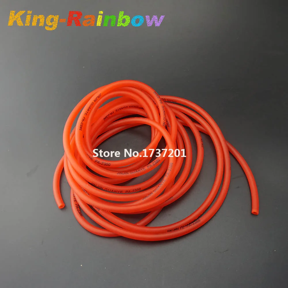 10M Red Motorcycle Dirt Bike Fuel Gas Oil Delivery Tube Hose Line Petrol Pipe 5mm I/D 8mm O/D