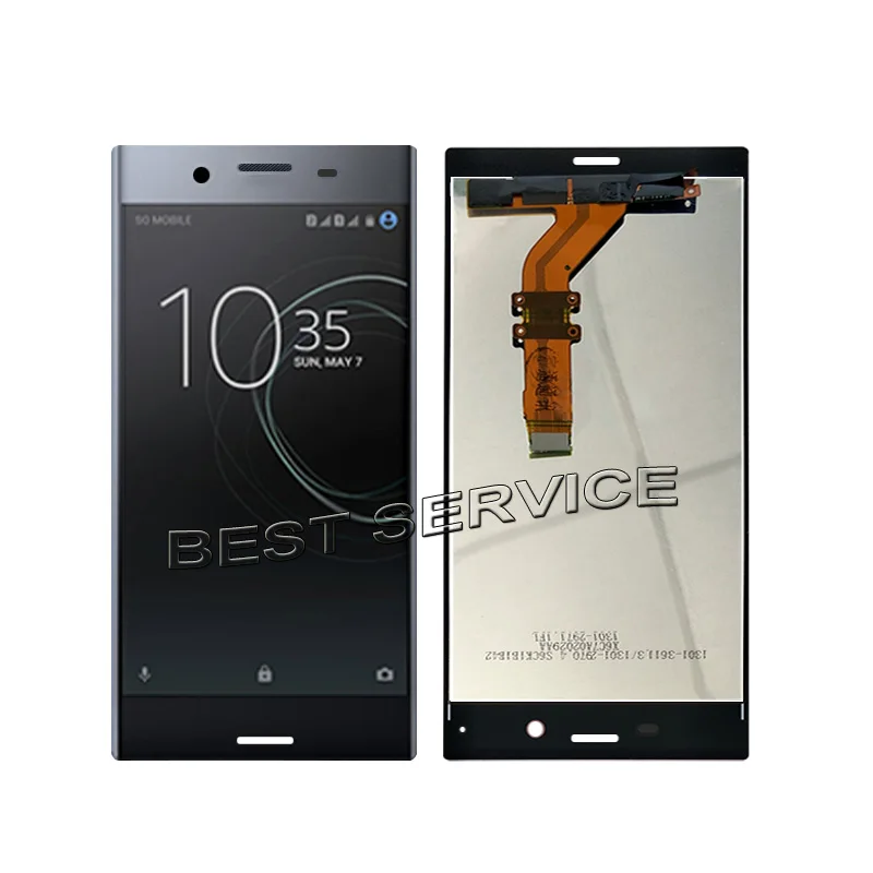 Pantalla LCD para Sony Xperia XZ F8331 F8332, panel digitalizador con pantalla táctil, montaje de cristal para Xperia XZ