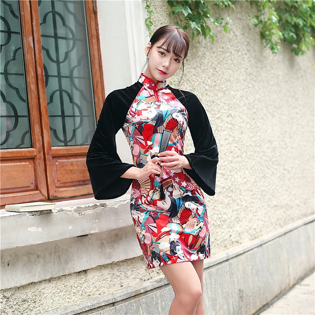 Japanese cheongsam hotsell