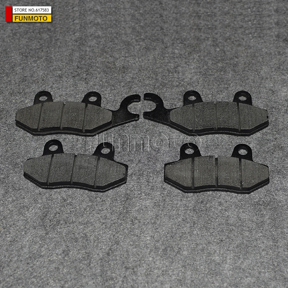 front left and front right  Brake Pads for CFZ8/ Z6 Z625-3 Z625-6/YY350-5A    parts no. is 9060-080910/9060-080810