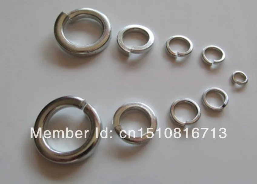 

100pcs M14 304 Stainless Steel Spring Washers Split Lock Washers