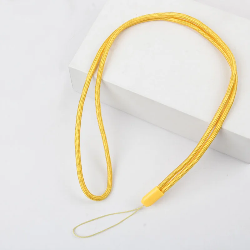 Cordón largo de nailon para teléfono móvil, correa colgante para teléfono móvil, correas para el cuello flexibles, cuerda para collar, 5-10 Uds.