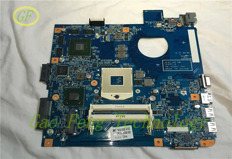 Wholesale Laptop Motherboard MB.RCA01.002 For Acer FOR Aspire 4752G MBRCA01002 JE40 HR MB 10267-4 48.4IQ01.041 100% Perfect Work