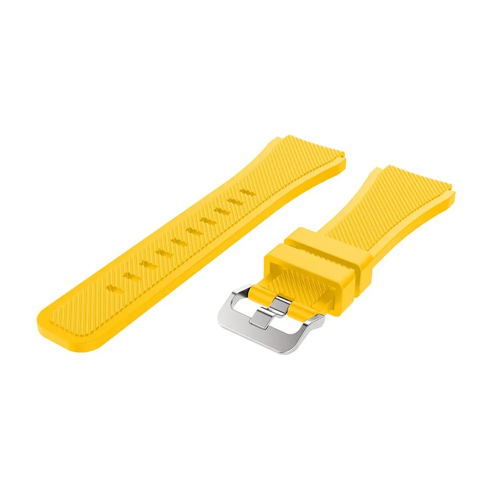 22 mm Silikonarmband für Samsung Galaxy Watch 3 45 mm 46 mm Gear S3 Frontier S3 klassisches weiches, bequemes Armband für Amazfirt GTR – Detail 23
