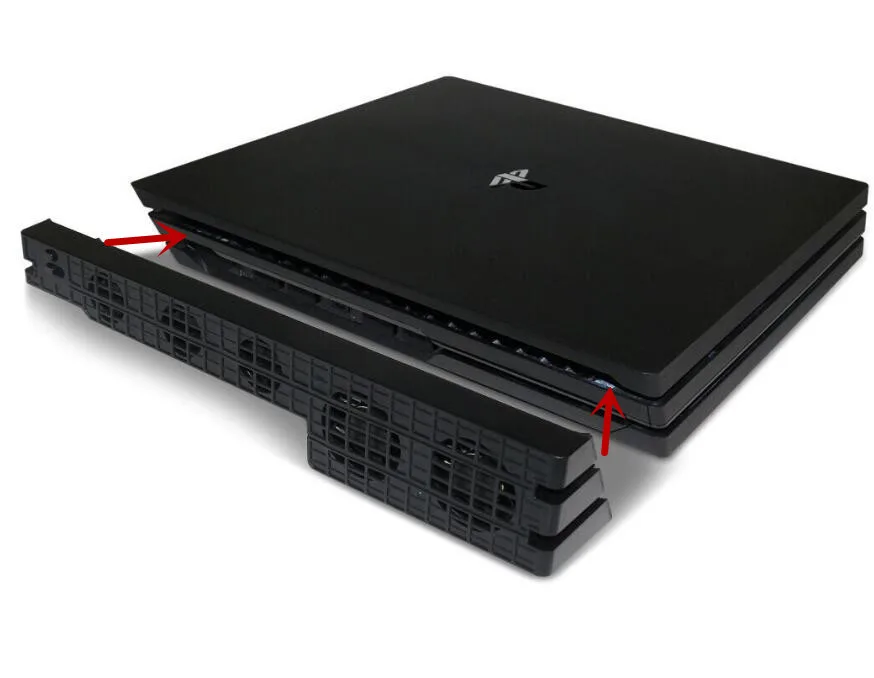 PS4 Pro Ventola di Raffreddamento 5 ventilatori di raffreddamento del Dissipatore di Calore coolingpad di Controllo della Temperatura Per Playstation 4 Pro Accessori Per Console ventilatore