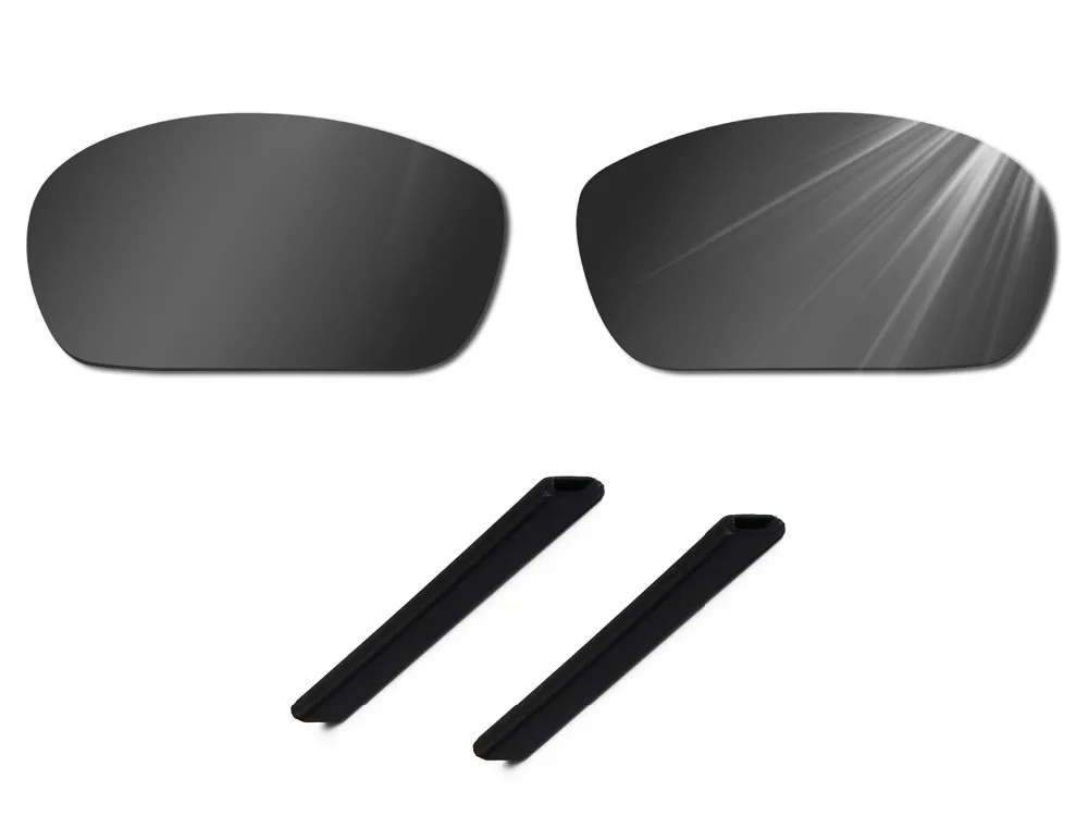 

Glintbay Polarized Lenses Replacement with Rubber Earsocks for Oakley Jawbone -Multiple Colors