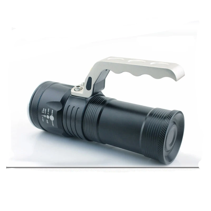 Zoomable High Power Rechargeable LED Searchlight