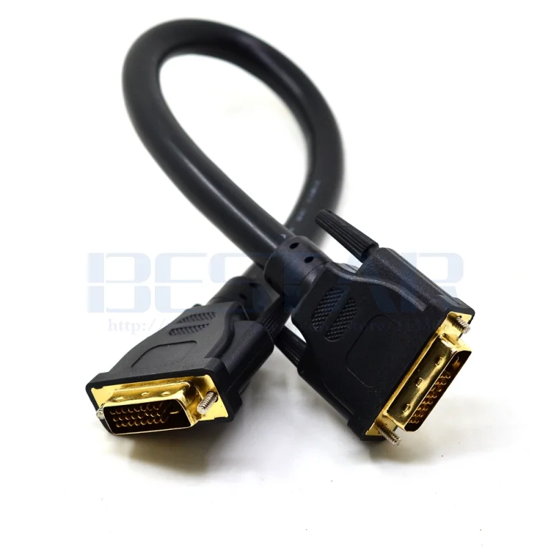 DVI To DVI Cable 30cm WQXGA(2560x1600) DVI-D Dual-Link 25pin HD 2K For Apple Cinema Display Dell UltraSharp 3007WFP / 3008 WFP