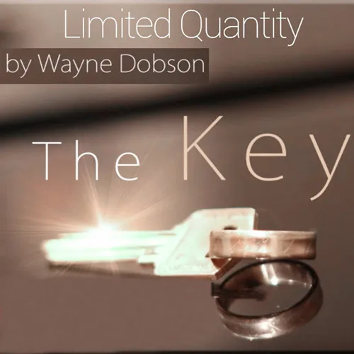 The Key by Wayne Dobson (Gimmicks and Online Instructions) - Silver,Magic Tricks,Illusions,Fun,Close up Magic,Street Magia Toys