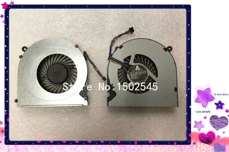 genuine original laptop CPU fan cooling fan for HP Pavilion M4 M4-1016TX 6033B0032702 DC05V 0.40A KSB06105HB-DB1M