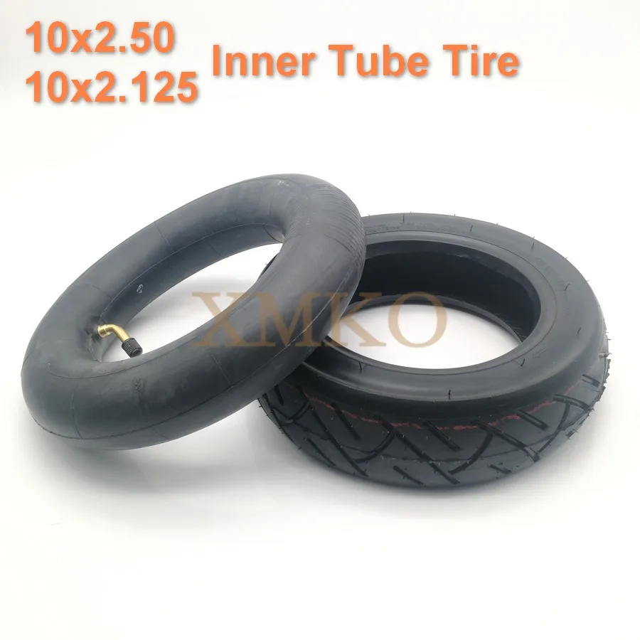 Atualize 10x2.125 10x2.50 pneu de tubo interno para scooter elétrico balanceamento hoverboard auto equilíbrio inteligente pneu pneumático 10 polegada