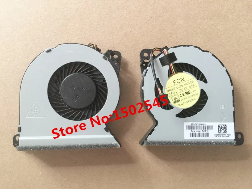 

Free Shipping New Original Laptop CPU Cooling Fan For HP ProBook 470 G2 440 G2 445 G2 450 G2 455 G2 FAN 767433-001 5PCS