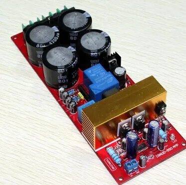 لوحة مكبر الصوت IRS2092 من الفئة D ، 10 واط/8 أوم (مقوم مزدوج بطاقة واقية) ، استخدام أصلي IRFB23N15D