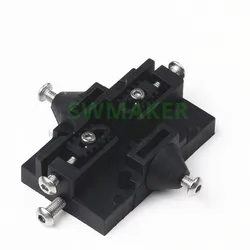 3pcs 3D injection molded parts delta for Reprap for Kossel Adjustable slide M3 M4 tackle bore distance 20x20mm moving block
