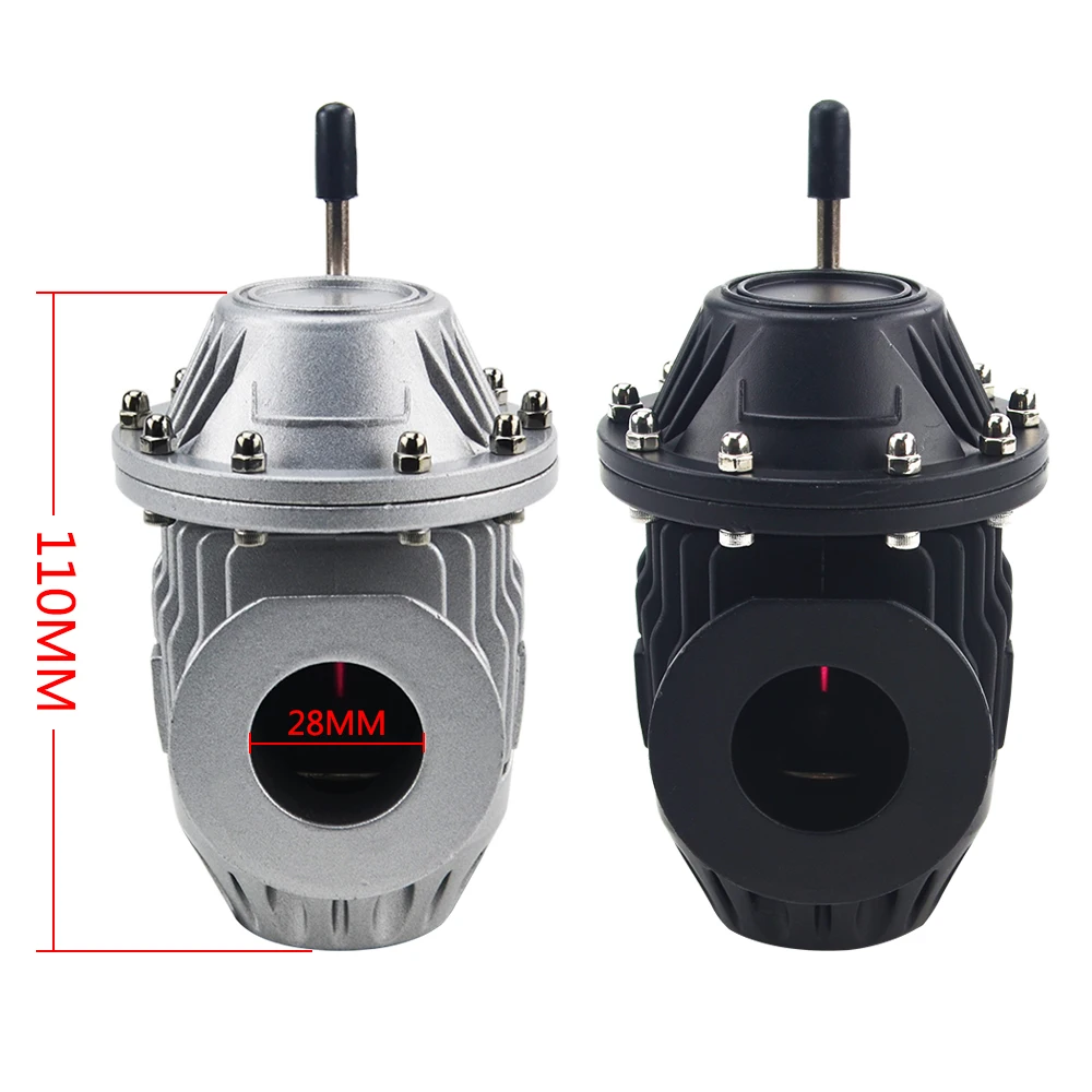 Free Shipping UNIVERSAL BLOW OFF VALVE BOV SUPER SQV 4 IV SSQV 4 IV Black or Silver With PQY STICKER HT5730-MB